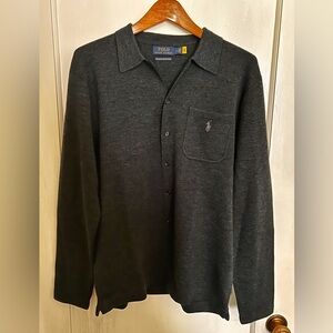 Polo by Ralph Lauren Men's Gray Shirt